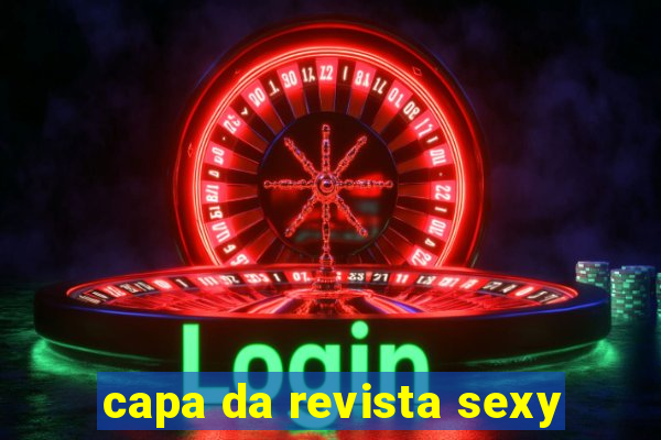 capa da revista sexy