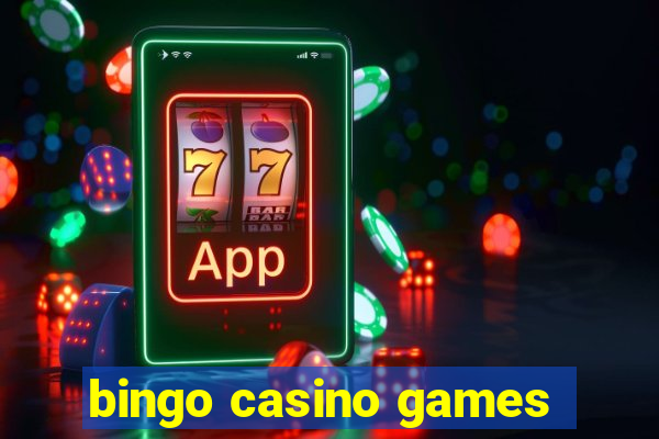 bingo casino games