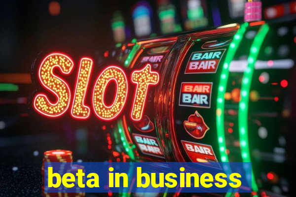 beta in business