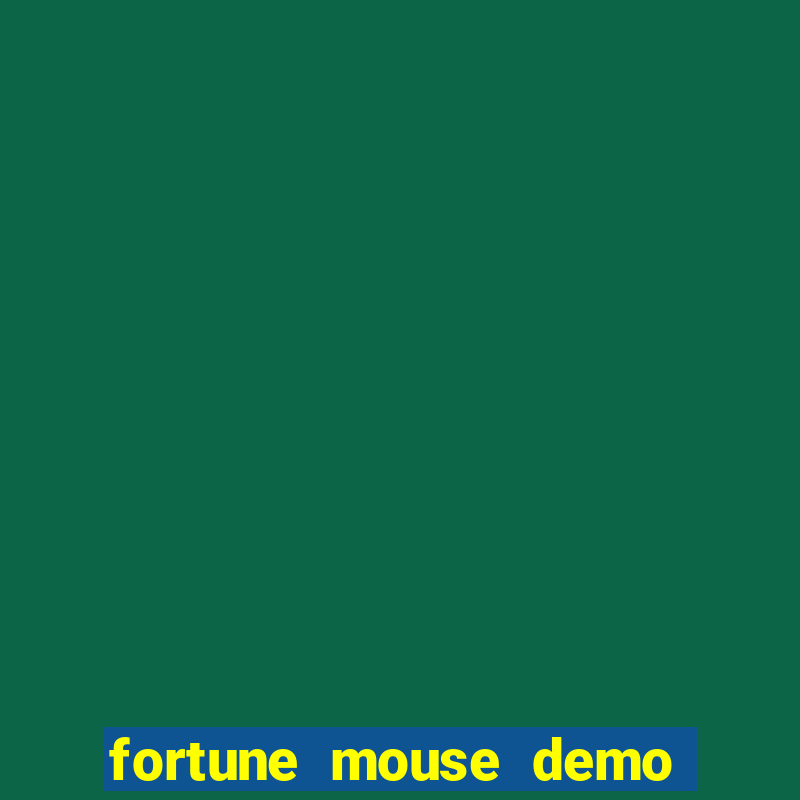 fortune mouse demo pg soft