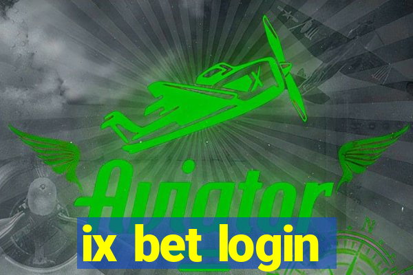 ix bet login