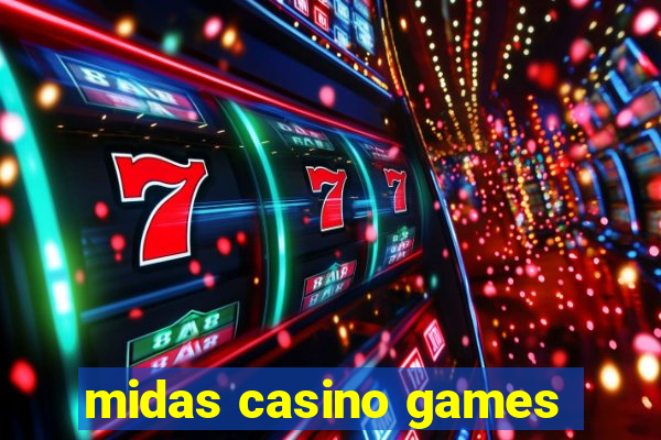 midas casino games