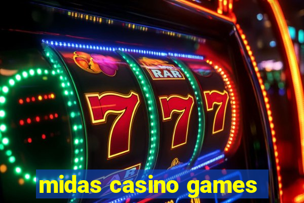 midas casino games