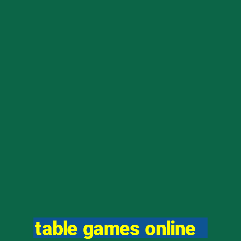 table games online