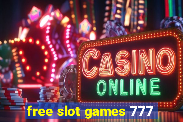 free slot games 777