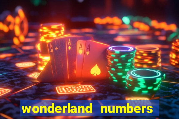 wonderland numbers wiki fandom