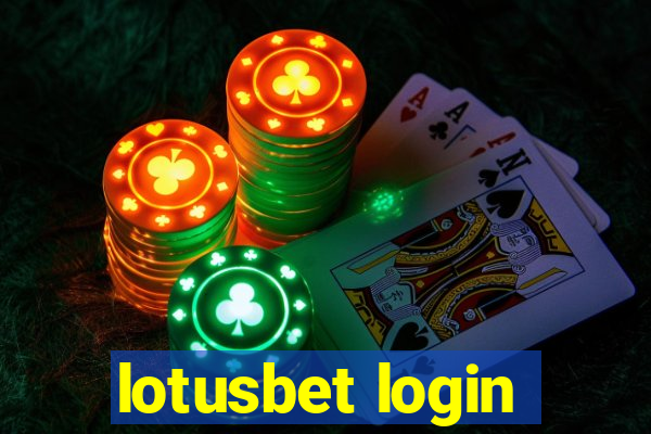 lotusbet login