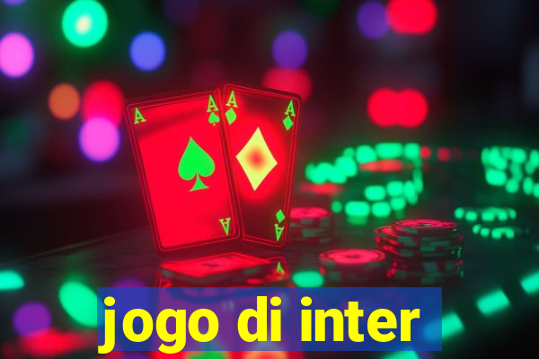 jogo di inter