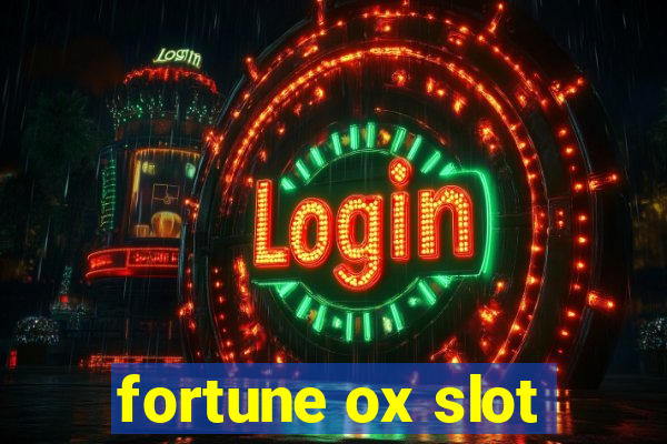 fortune ox slot