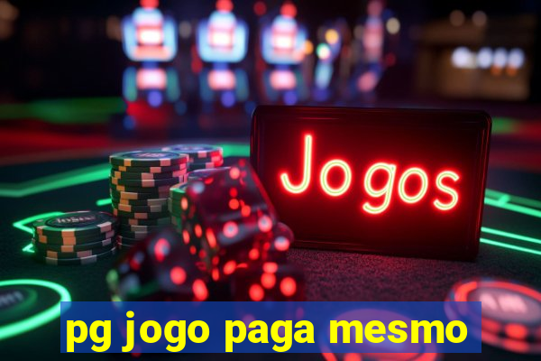 pg jogo paga mesmo