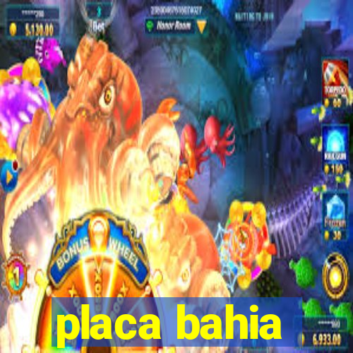 placa bahia