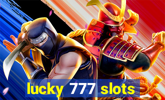 lucky 777 slots