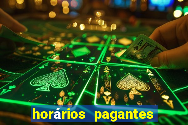 horários pagantes fortune tiger madrugada