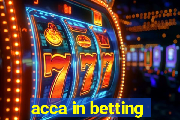 acca in betting