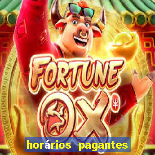 horários pagantes fortune rabbit hoje