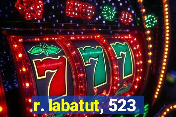 r. labatut, 523