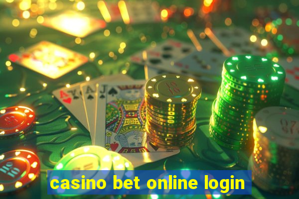 casino bet online login