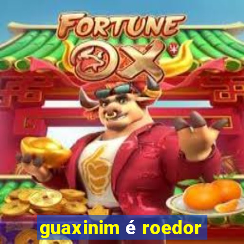 guaxinim é roedor