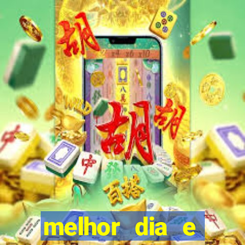 melhor dia e horario para jogar fortune tiger