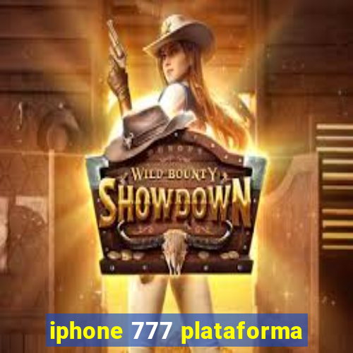 iphone 777 plataforma