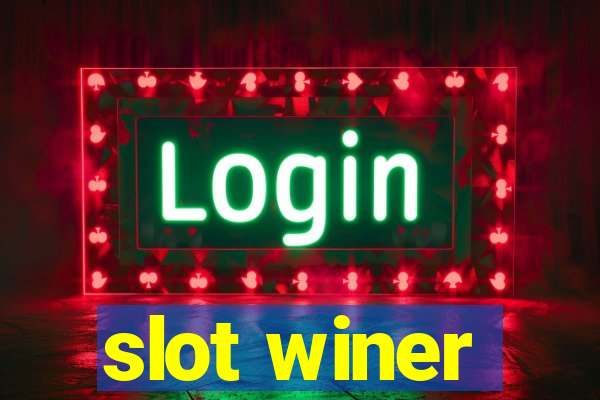 slot winer