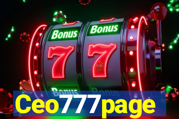 Ceo777page