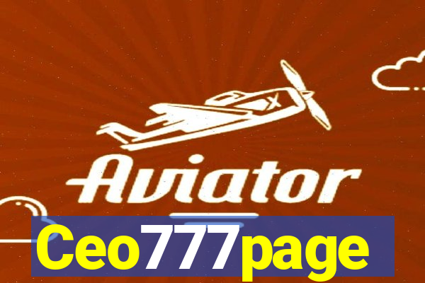 Ceo777page