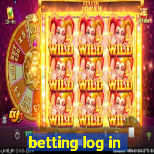 betting log in