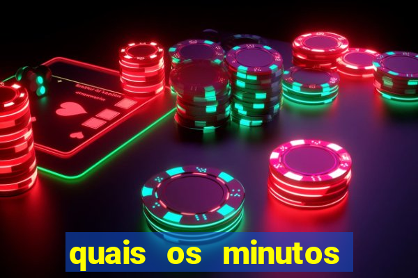 quais os minutos pagantes do fortune tiger