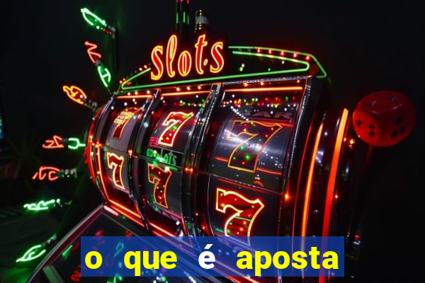 o que é aposta para no slot