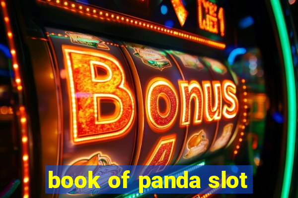 book of panda slot