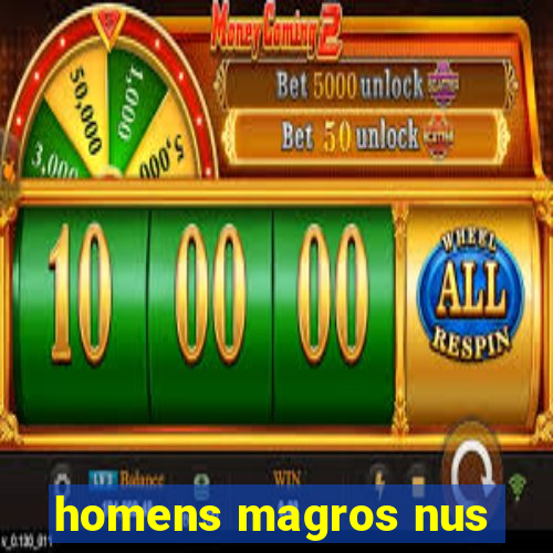 homens magros nus