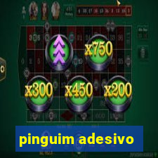 pinguim adesivo