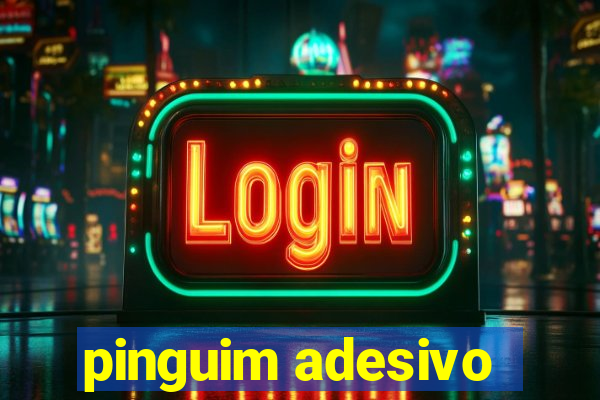 pinguim adesivo