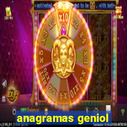 anagramas geniol