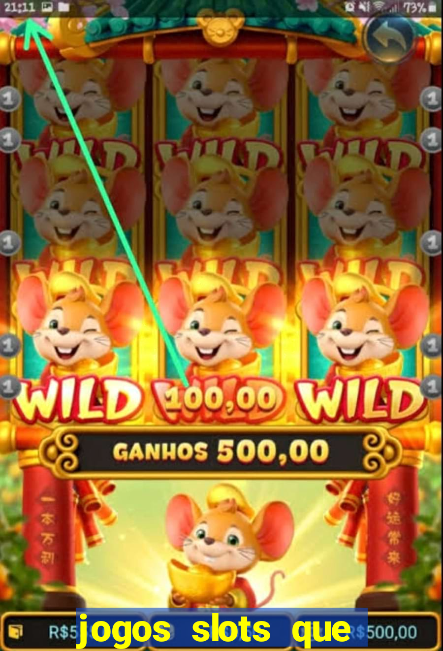 jogos slots que pagam de verdade