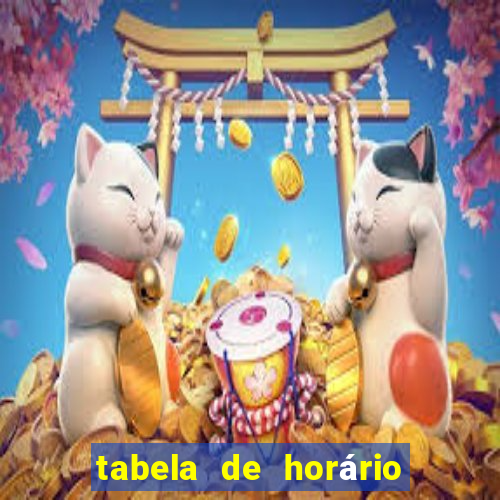 tabela de horário do fortune ox