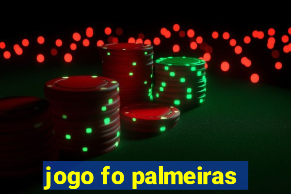 jogo fo palmeiras