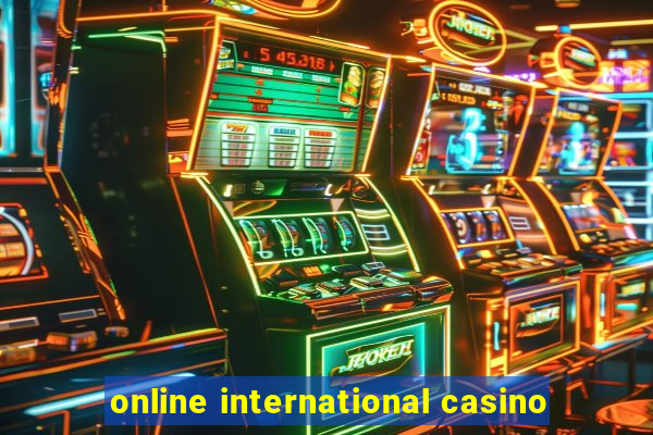 online international casino