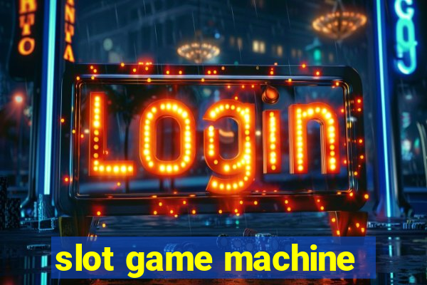 slot game machine