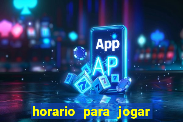 horario para jogar fortune rabbit