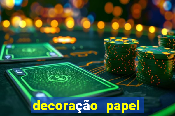 decoração papel crepom torcido