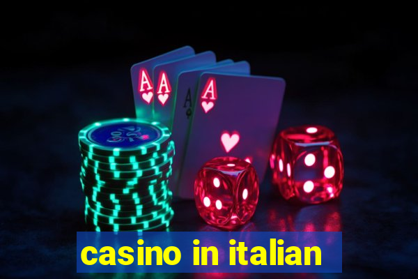 casino in italian