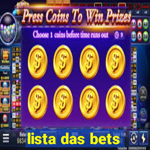 lista das bets