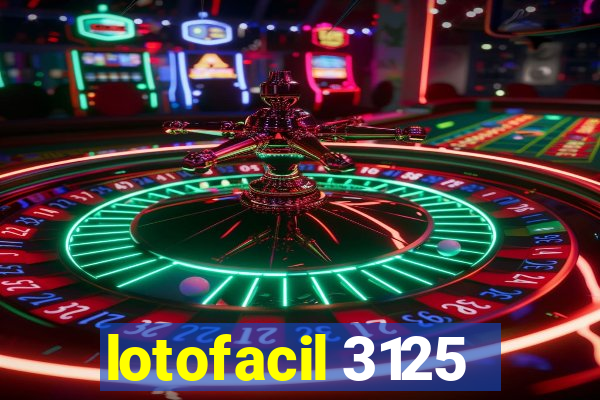 lotofacil 3125