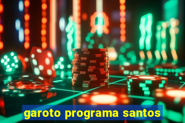 garoto programa santos