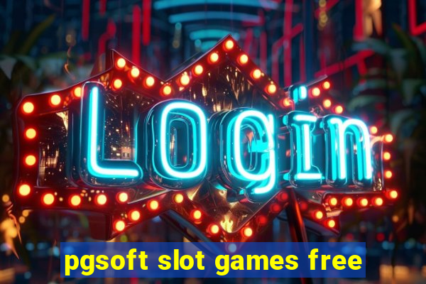 pgsoft slot games free