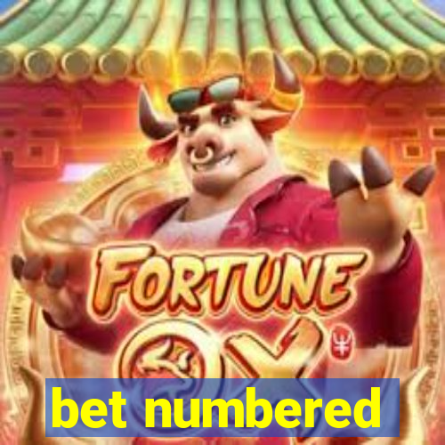 bet numbered