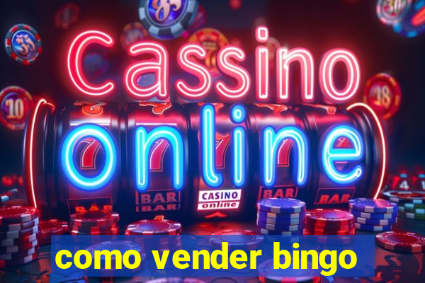 como vender bingo