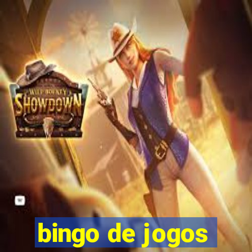 bingo de jogos